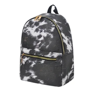 Stylish Black And White Backpack