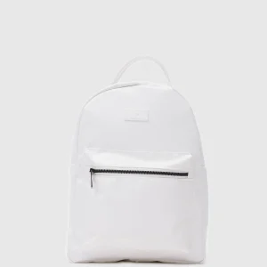 Sleek Minimalist White Backpack